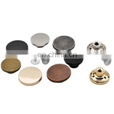 Hot Sale Classical Custom 17Mm Metal Zinc Alloy Buttons For Jeans