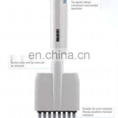 Lab 8 12 Channel Single Channel Fixed Adjustable Volume Pipettes Toppette photo-2