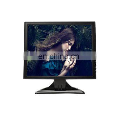 Cheap touch screen 17 inch pos LCD monitor 1280*1024 resolution PI touchscreen with VGA