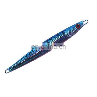 16.5cm/150g Hot sale slow bitch 3D fishing eyes metal jigging lure sea fishing  hard lure