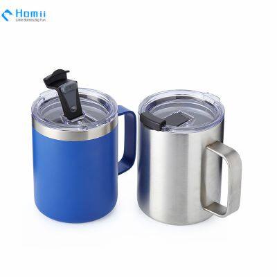 18/8 Stainless Steel Insulated Tumbler Mug With Handle photo-3