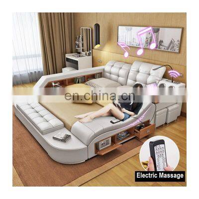 Bedroom Furniture King Size Modern Italian Latest Double Bed