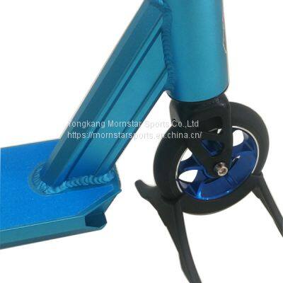 Professional Customized Fade Colors Kick Stunt Pro Scooter With Alu 6061 Core PU Cast Wheel photo-4