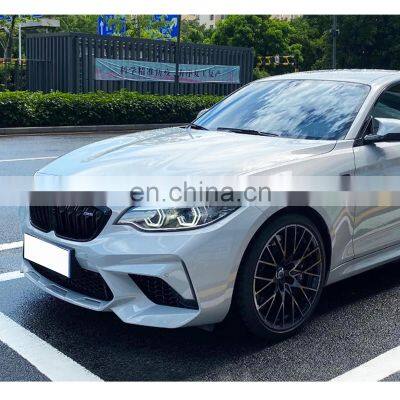 M2 Cs style auto parts with ABS PP material of bumper for BMW 2-series