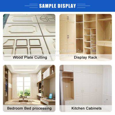 1300X2500mm Furniture Wood MDF Cylinder 2 Heads 4 Spindle 4 Rotaties Engraving Cutting CNC Router photo-2