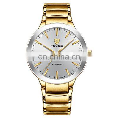TEVISE T845a Mens Business Auto Date Watches Luxury Automatic Mechanical Stainless Steel Male Wristwatch photo-5
