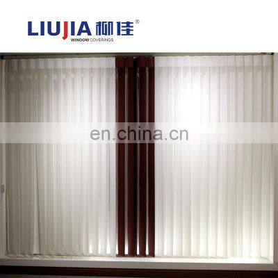 New Design Dreamy Style Indoor Bedroom Livingroom Manual Sheer Track Mute Hanas Blinds Shades