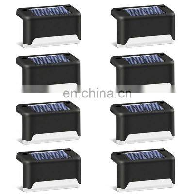 Solar Powered Street Light Waterproof Lamp Modern Simple LED Balcony Steps Wall Lamp photo-2