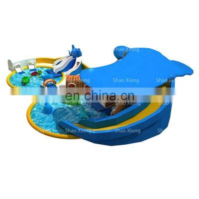 Commercial Outdoor Funny Summer Amusement Water Games Inflatable Water Pools Park Playground Equipment