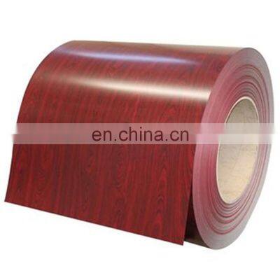 Printed PPGI wood grain steel coil with low price prepainted gi steel coil/ppgi/color coated