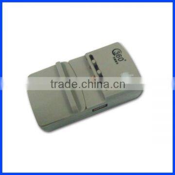 New Arrival FC519 360 degree rotary mobile phone universal charger