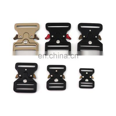 Custom High Quality Safety Buckle Zinc Alloy Metal Side Quick Release Buckle For Pet Dog Collar Belt photo-2