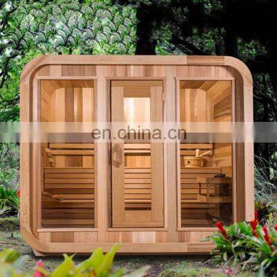 modern sauna outdoor for outdoor sale