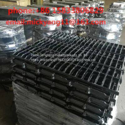 ductile iron gully covers  EN124