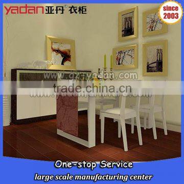 White Lacquer Dining Table Model With Price photo-5