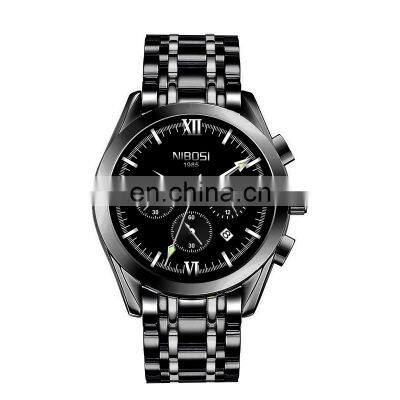 NIBOSI Men Watches Luxury Famous Top Brand Fashion Casual Dress Watch Quartz Wristwatches Relogio Masculino Customizable