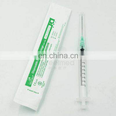 CE ISO Approved Sterile Luer Lock 60ml 50ml 20ml 10ml 5ml 3ml 1ml Medical Disposable Syringe With Needle