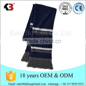 Wholesale Jacquard Pattern Official National Football Cheap Plain Wholesale Infinity Scarf Knitting Pattern