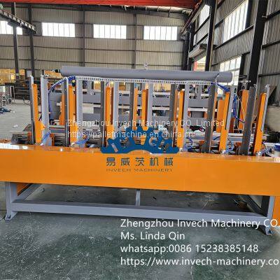 Automatic Block Wood Pallet Leg Nailing Machine