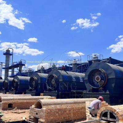 Solid Waste Pyrolysis Plant Oil Sludge Best Disposal Method Oil Sludge Recycling Line