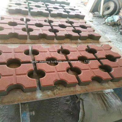 Middle Type Fully-automatic Multi-functional Interlock Brick Machine JF-QT10-15 photo-2