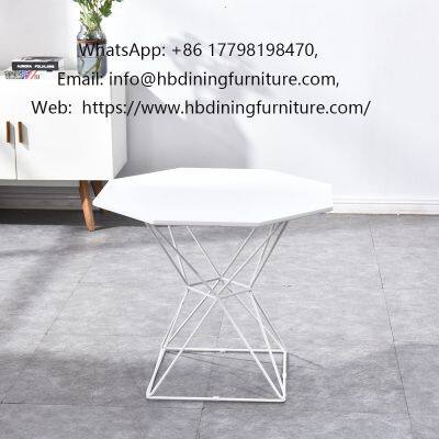 high Iron Legs MDF Side Tables