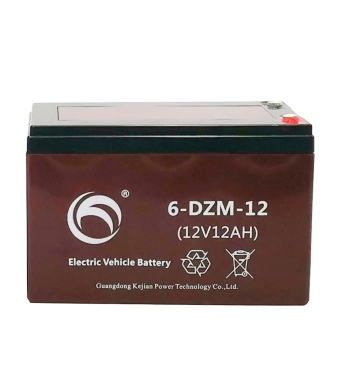 Hot Sale Custom 6-DZM-12 12V12AH 4PCS Per Carton 48v Moped Sealed AGM Electric Vehicle Bikes Lead Acid Battery VRLA Gel Battery