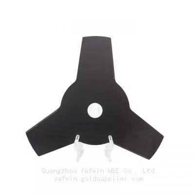 3T Black Grass Trimmer Blades Weed Eater Blade Brush Cutter Blade For Weeding