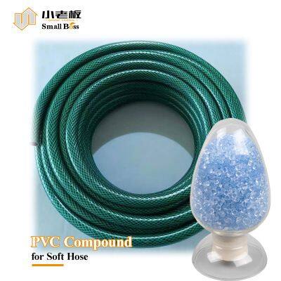 Eco-friendly Soft Pvc Granule Plastic Extrusion Virgin PVC Particle Compound High Elastic Raw Material Pellet for Garden Hose