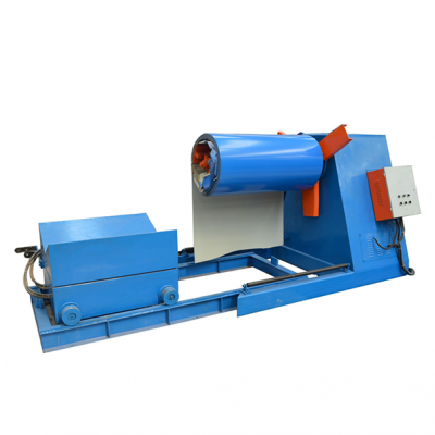 Howann Hydraulic PPGI/GI/Alu Sheet Panel Hot-selling High-effective Decoiler Machine