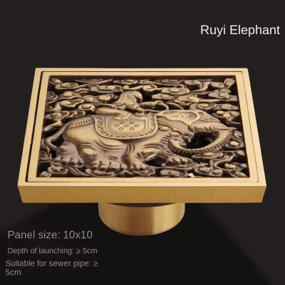 Antique Carved European-Style European-Style Odor-Proof Insect-Resistant for Modern Household Bathroom Hotel Shower Washing Machine