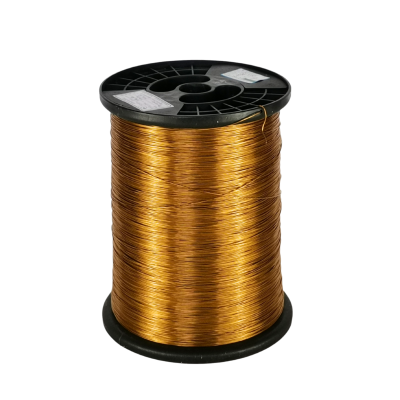 Alambre de enrollado aislado a alta temperatura, alambre de aluminio esmaltado 5 AWG para bobinas de enrollado, certificación ISO9001, alambres magnéticos