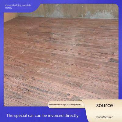 Reinforced Concrete Wood - Imitation Walkway Boards, Park and Scenic Area Wood - Grain Paving Boards, Precast Cement Floor Paving Boards for Boardwalks photo-4