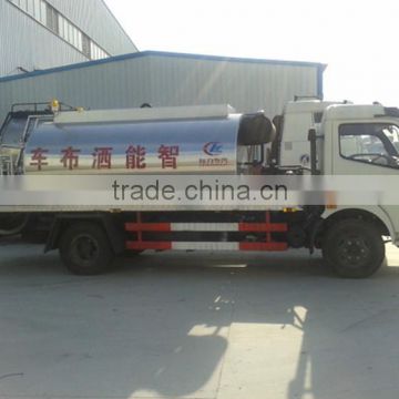 Euro IV Dongfeng mini 4 ton bitumen sprayer for sale,4x2 asphalt road maintenance truck