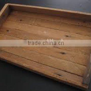Natural Wood Wooden Serving Tray Wholesale