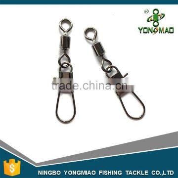 Rolling swivel with interlock snap fishing tackle accessories