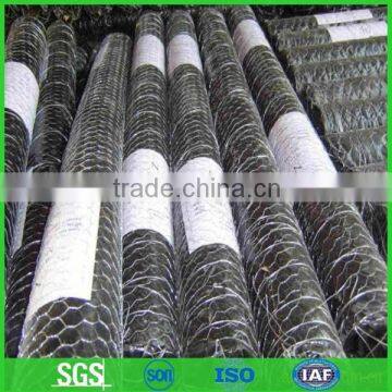 PVC coated Hexagonal wire mesh for feeding chicken (ISO 9001)
