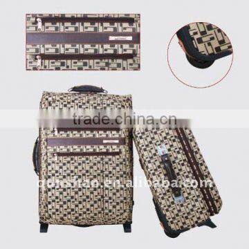 Two pocket trolley suitcase