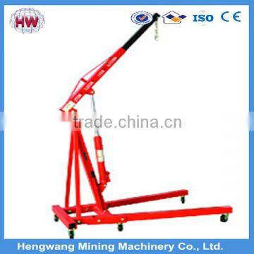 best price easy to operate small hydraulic shop crane manual hydraulic crane