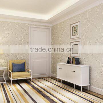 2015 European Style Embossed 3D Wallpaper photo-3