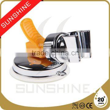 Quality Adjustable Attachable Rotatable Chromed Shower Head Holder Wall Suction Bracket SS5031