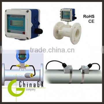 low cost high pressure liquid flow meter