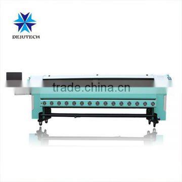 km 512 printhea solvent printing machine for flex banner , banner printer