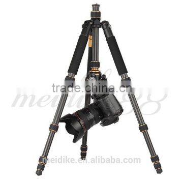 Travel Carbon Fiber Tube Professional Digital Camera Tripod