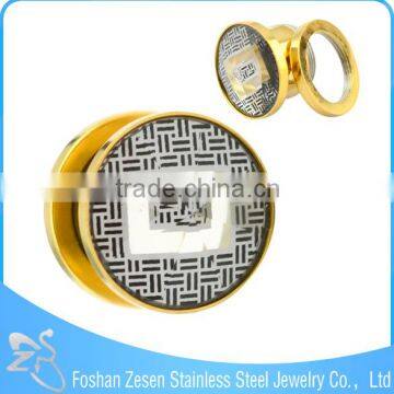 Wholesale Stainless Steel Ear Expand Tunnel Earrings For Men photo-4