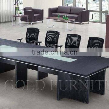 Rectangular Wooden Melamine Boardroom Meeting Table (SZ-MT080) photo-2