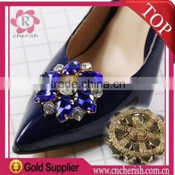 Handmade shoe clips,shoe decoration, round shape 50mm*50mm