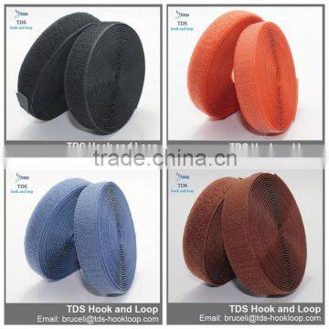 Customized colorful hook and loop magic tape for sewing