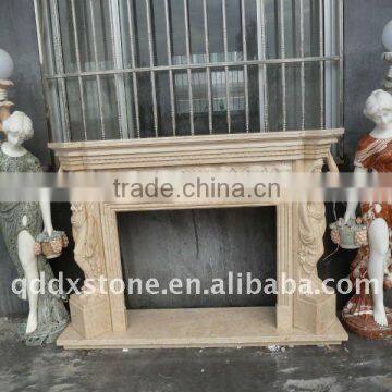 china marble fireplace