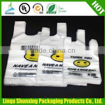 shopping bag / cheap plastic bag printing / cheap custom shopping plastic bag